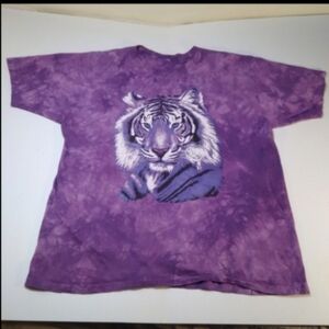 The Mountain Shirt Purlple Tiger Sz XL